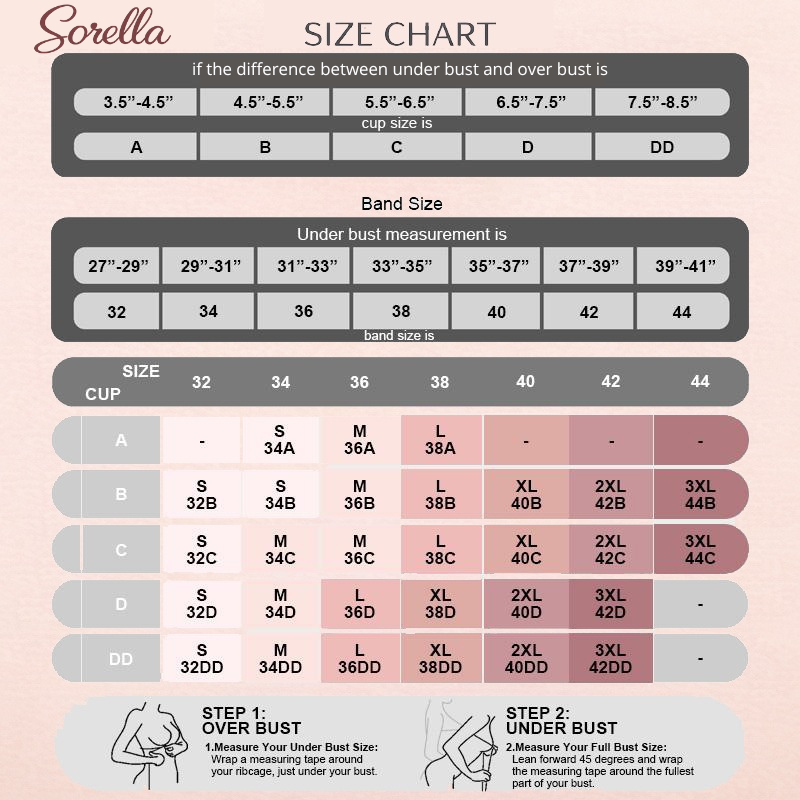 Sorella's Jelly Wireless Push-Up Bra